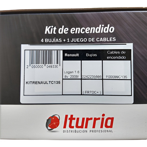 Kit Cables Y Bujias Renault Sandero K7m 1.6 8v Bosch 0