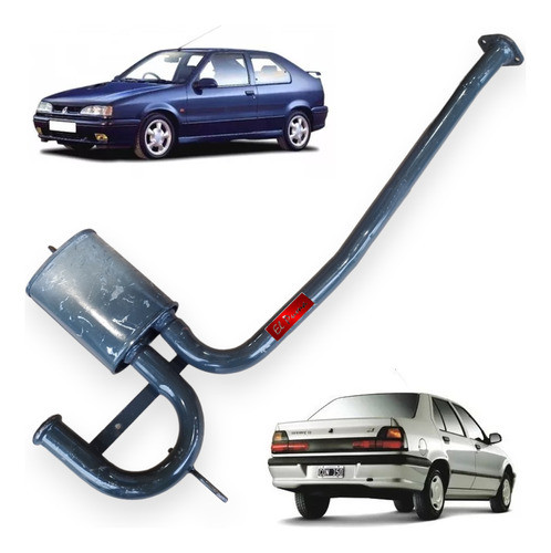 Silenciador Delantero Renault R19 Rn 1.6i 1995-1997 Reforz. 0