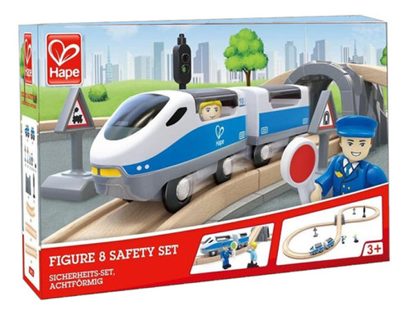 Hape Set Pista De Trenes En Forma 8 0