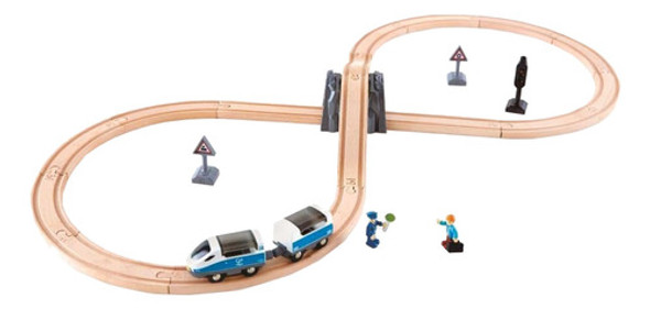 Hape Set Pista De Trenes En Forma 8 1