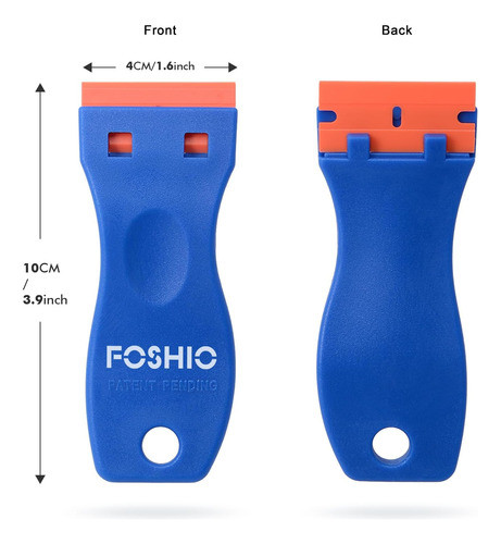 2 Rasquetas Ergonomicas +100 Hojas De Doble Filo De Plast... 1