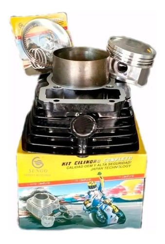 Kit Cilindro Y Kit Piston Completo Maverik Dual 200 Variller 0