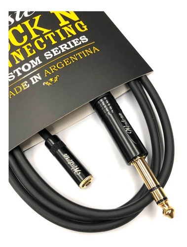 Extensor De Auricular Western Plug Trs A Mini Jack De 3m 1