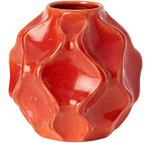 Colección Tic 17-793 Jarrón Manifest, Corto, Naranja 0