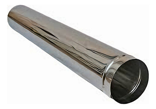 Caños Chimeneas Parrilleros Calefactores Estufas Acero Inoxi 0