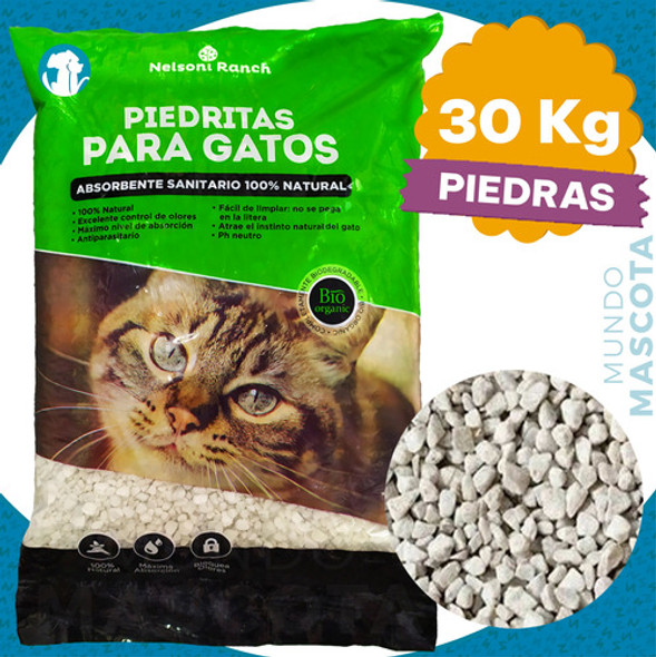 Piedra Sanitaria Gato Bio Organic 32 Kg + Envío Gratis 1