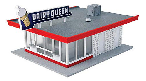 Walthers, Inc. Vintage Dairy Queen Kit, 5-1 / 16 X 3-1 / 2 X 1