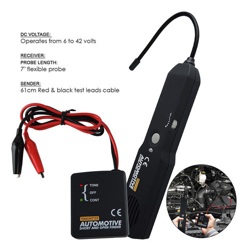 Rastreador De Cables Corto Circuito Continuidad Rh Tools 1