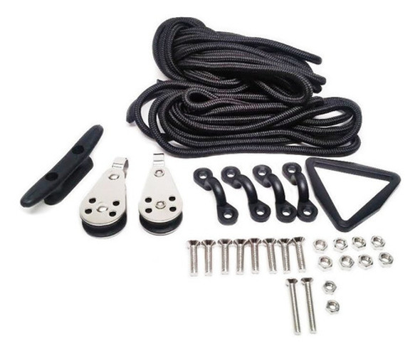 Pactrademarine Kayak Canoa, Kit De Anclaje Para Barco Con C. 0 Pactrademarine Kayak Canoa, Kit De Anclaje Para Barco Con C. 0