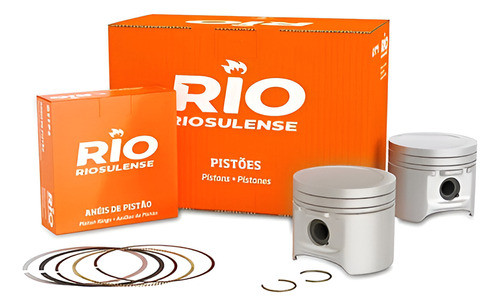 Pistones Con Aros Hyundai 1.0 12v Kappa 3cil Hb20 71mm +0,50 0