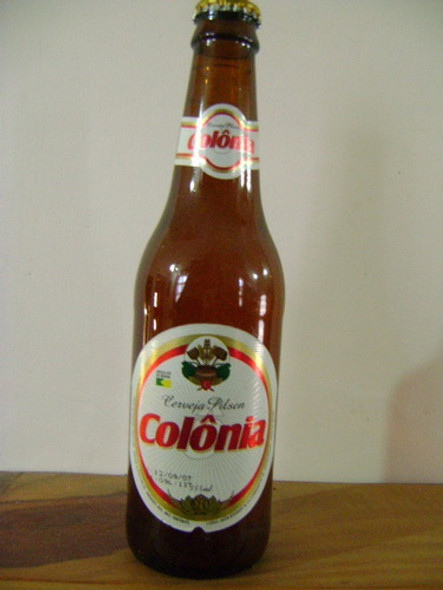 Botella Cerveza Pilsen Colonia Brasil 0