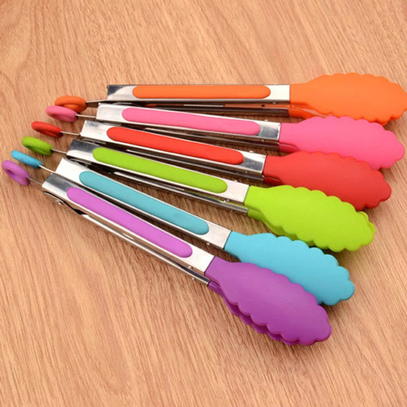 Pinza Color De Metal Alimentos Diseño Cocina Decoracion 0