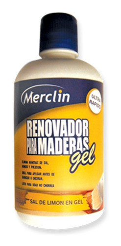 Sal De Limon En Gel Renovador Maderas 2 Litros Merclin 0