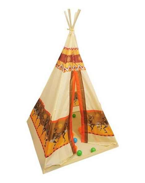 Carpa Casita Indios Para Niños Con Pelotas 98x155x98cm | Ero 1