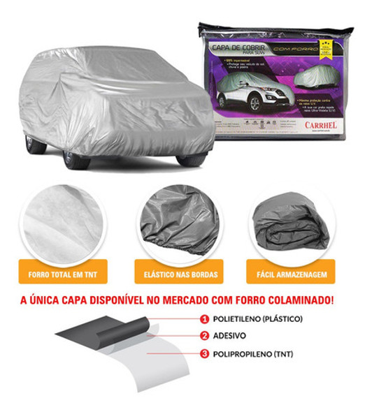 Capa P/ Cobrir Carro Space Cross Forro Total | Caft5 1