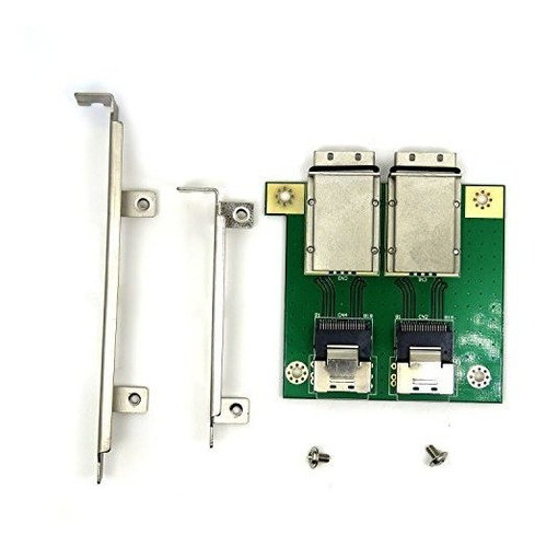 Cabledeconn Dual Mini Sas Sff-8088 A Sas36p Sff-8087 Adaptad 1