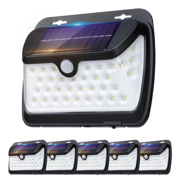 Neiko 40497a Luz Solar Exterior Con Sensor De Movimiento, Pa 0