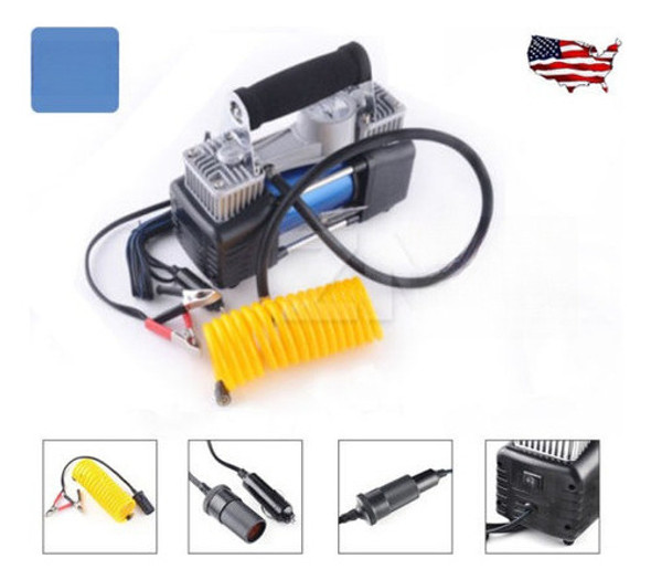 12v 150psi Heavy Duty Bomba De Compresor De Aire Portátil 4x 1