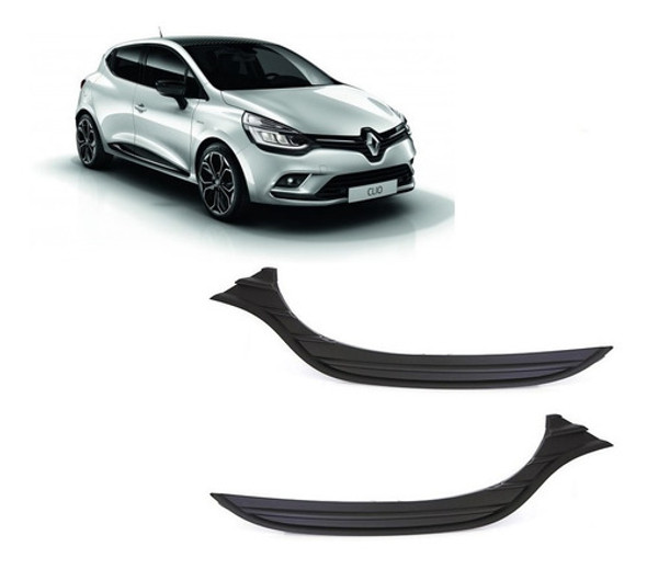 Moldura Bajo Optica Renault Clio Iv M/nuevo Jgo  Original 0