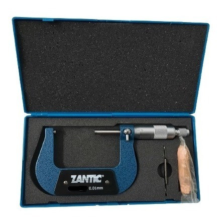 Micrómetro Para Exterior Mecánico 50-75 Mm Zantic Zc6004075 1