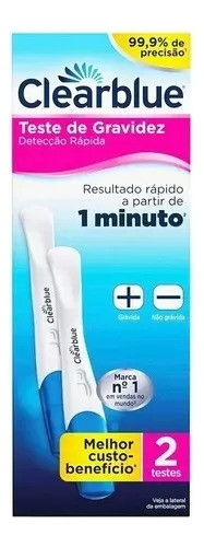 Pack 2 Test De Embarazo Clearblue Plus 1
