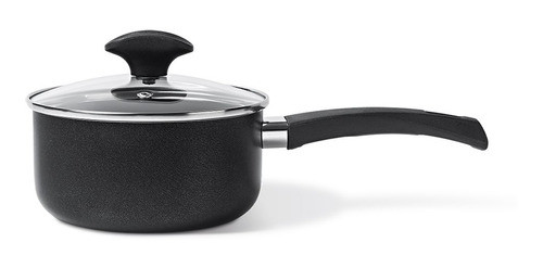 Olla Con Tapa De Aluminio Masala Negro 1.45lt 0