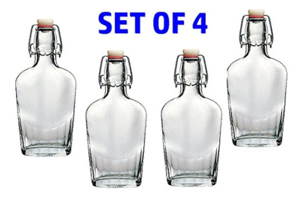 Bormioli Rocco Fiaschetta Glass 85 Ounce Juego De Matraces D 1 Bormioli Rocco Fiaschetta Glass 85 Ounce Juego De Matraces D 1