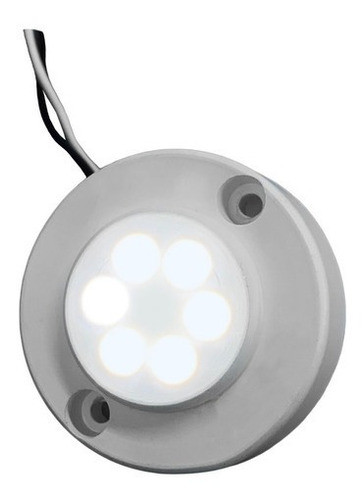 Luminaria Náutica Luz De Cortesia Com 6 Led Branco 12v 1