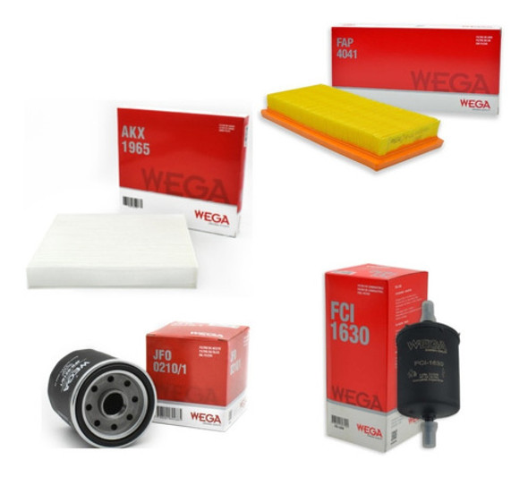 Kit X4 Filtros Toyota Yaris 1.5 18/ 0