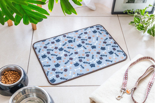 Alfombra Pet Friendly Gatitos De 35x50 Cm 0