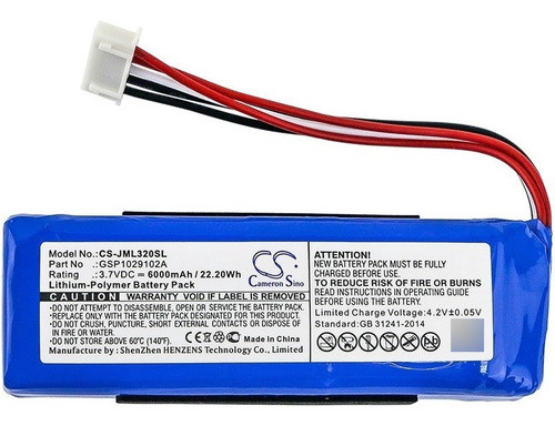 Batería P/ Jbl Charge 3 (2016), Gsp1029102a 0