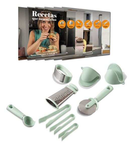 Recetas Que Nunca Fallan + Kit Cocina X 6 Utensilios 0