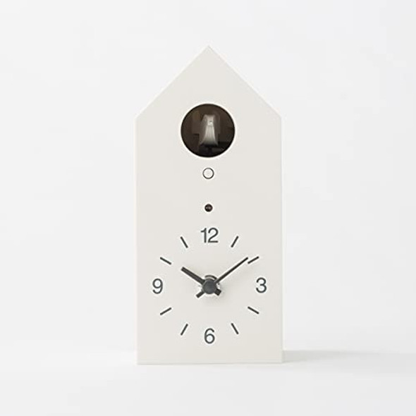 Muji Cuckoo Clock [blanco - Tamaño Estándar] 0