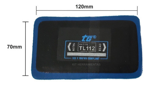 Parches Cubiertas Radiales Auto Camioneta Tg Tl-112 1