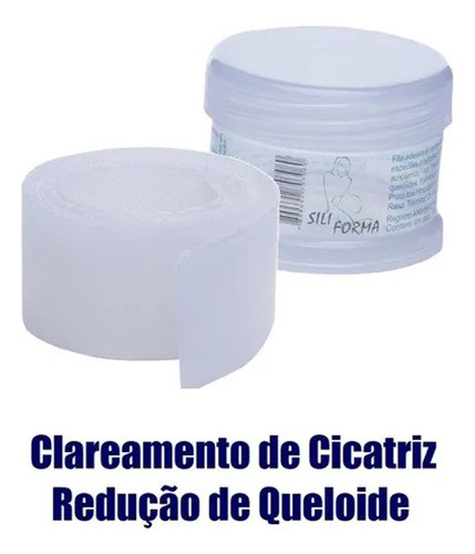 Faixa Adesiva Abdominoplastia Cicatriz Queloide 45x3cm C/ Nf 1