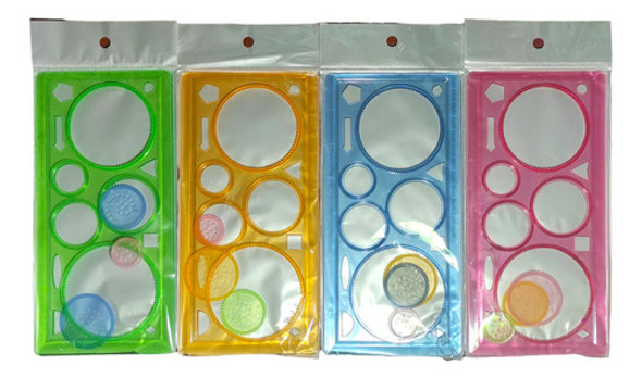 Regla Mandalas Espirógrafo Pack X 35 1 Regla Mandalas Espirógrafo Pack X 35 1