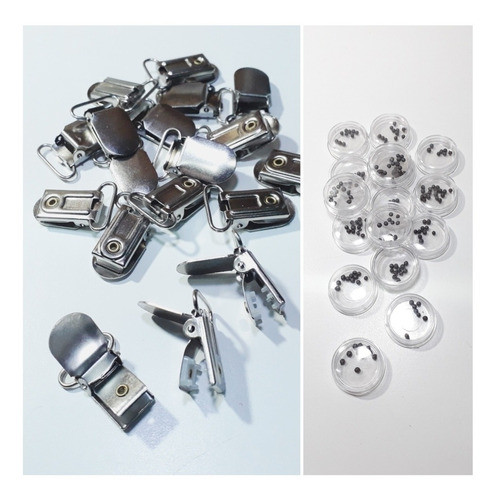 30 Cajitas Sonajero Y 30 Broches Madison Sonajero A Crochet 1