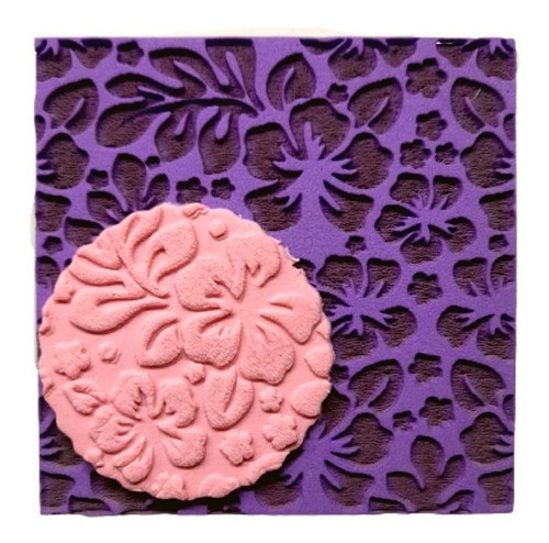 Tx19 Marcador Textura Flor Biscuit Confeitaria 0