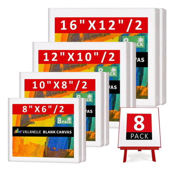 Lienzo De Artistas, Tamaños: 15x20, 20x25, 25x30, 30x40 Cm 0