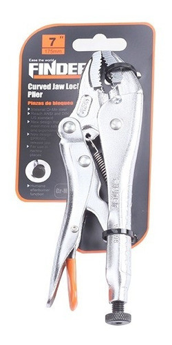 Pinza Morsa De Presión Finder Curva 7'' Queoferta.uy 0