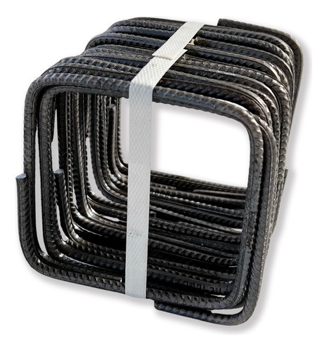 Estribos Hierro 6 Mm 30 Cm X 30 Cm - Pack 50 Un. 0
