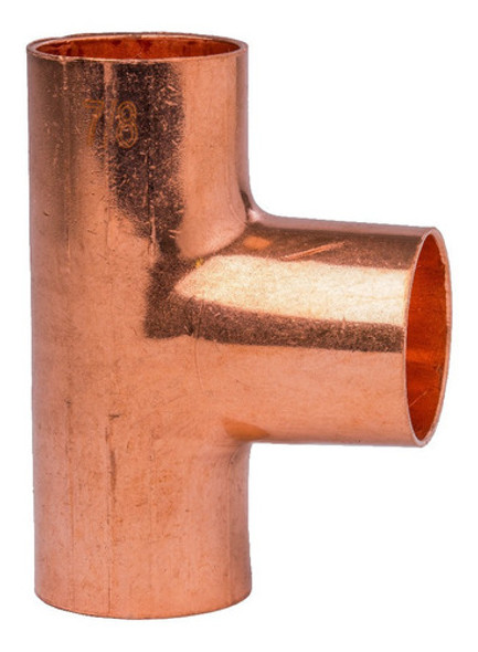 Tee Union Para Soldar Caño De Cobre 1.3/8 Alef Refrigeracion 1