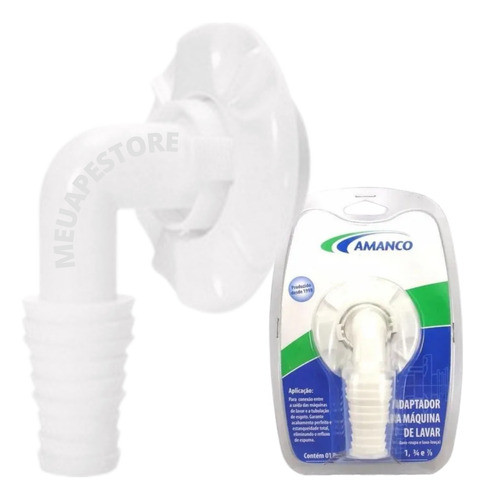 Adaptador Maquina De Lavar Saída De Água Universal Amanco 3t 0