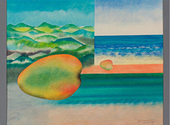 Ref. 2359 Inácio Rodrigues Óleo Sobre Cartão 1