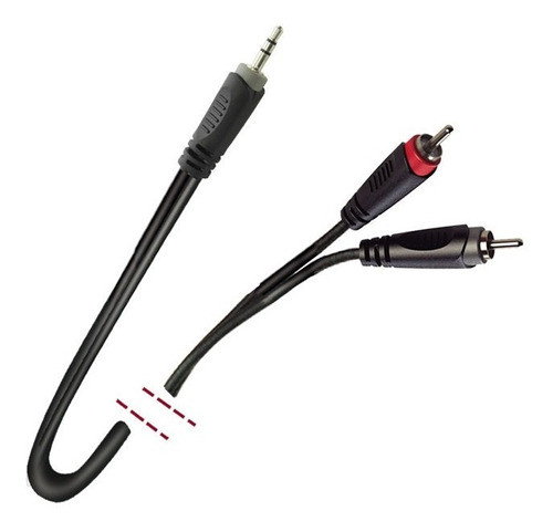 Cable Minijack 1/8  2 Rca Macho 3m Mk71 Mark 0