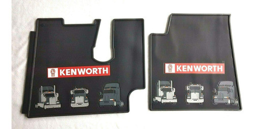 Kenworth T600 660 800 W900 Oem - Alfombrillas De Goma Negra 0