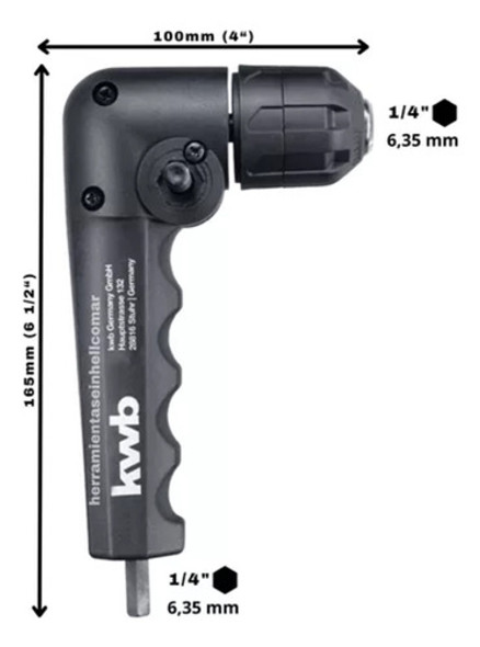 Accesorio Para El Cabezal De Portabrocas Angular De 90° Kwb 1