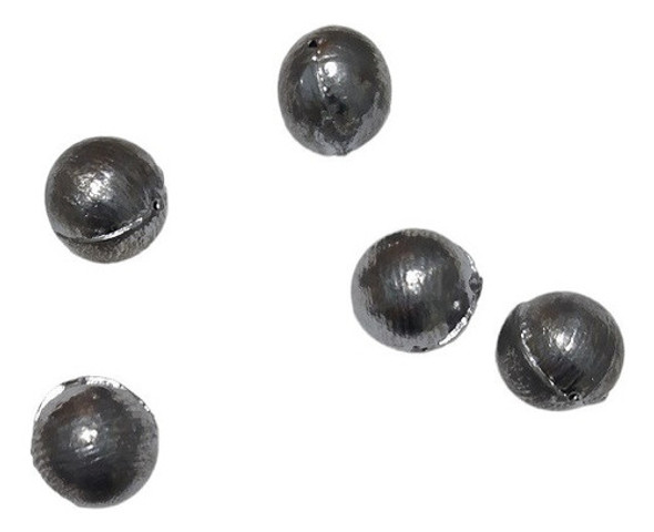 Plomadas Pasantes Redondas 60gr Por 5 Unidades 0