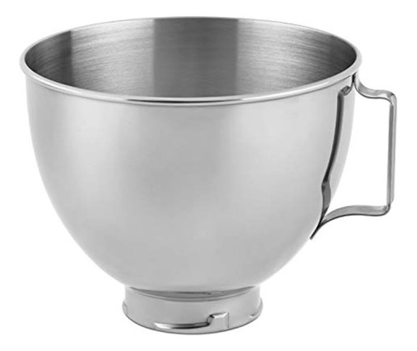Cuenco De Acero Inoxidable Kitchenaid K45sbwh, 4.5 Cuartos 0