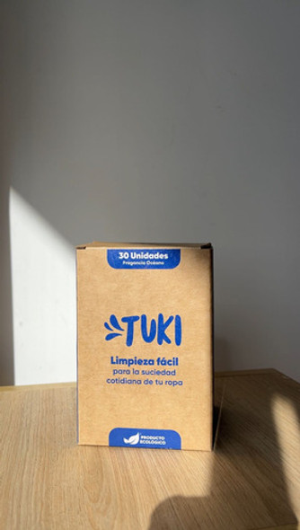 Tuki Capsulas Ecológicas Para Lavado De Ropa Aroma Océano 1 Tuki Capsulas Ecológicas Para Lavado De Ropa Aroma Océano 1
